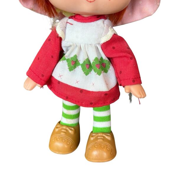 Vintage Strawberry Shortcake Doll First Edition, Flat Hands 1979, Hong Kong Comb - Picture 3 of 6